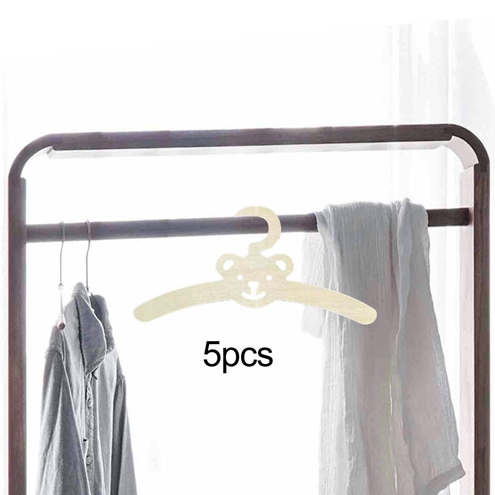 Baby Clothing Hanging Rack - 5x appendini per vestiti per bambini,