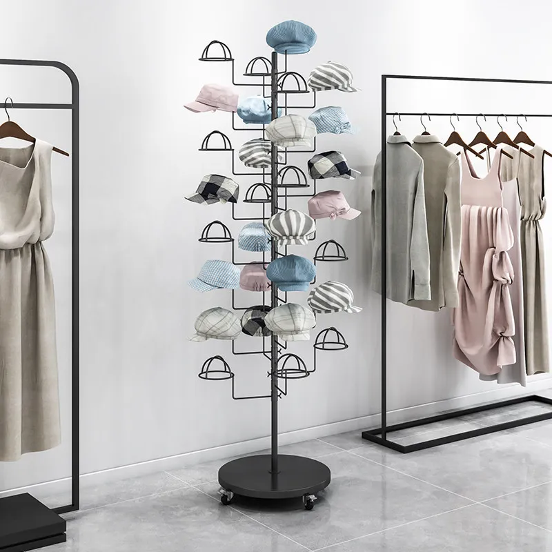 Baby Clothing Hanging Rack - Espositore per cappelli da terra a