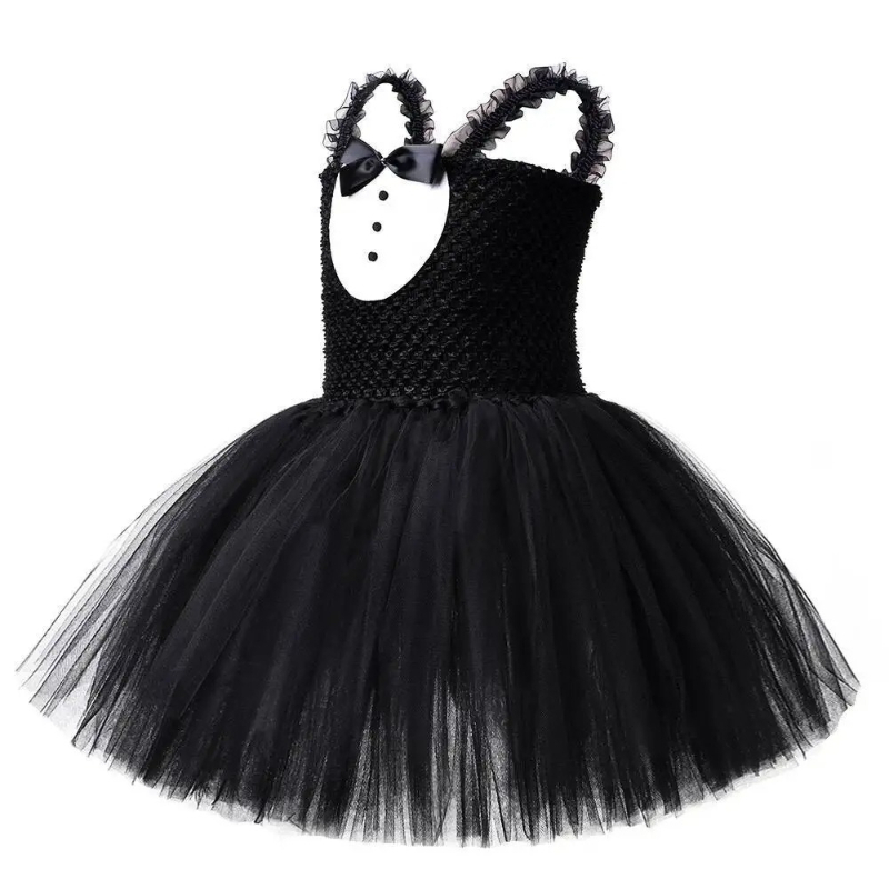 Abito tutù gatto bianco nero p - Baby Clothing Dresser recensione e prezzo
