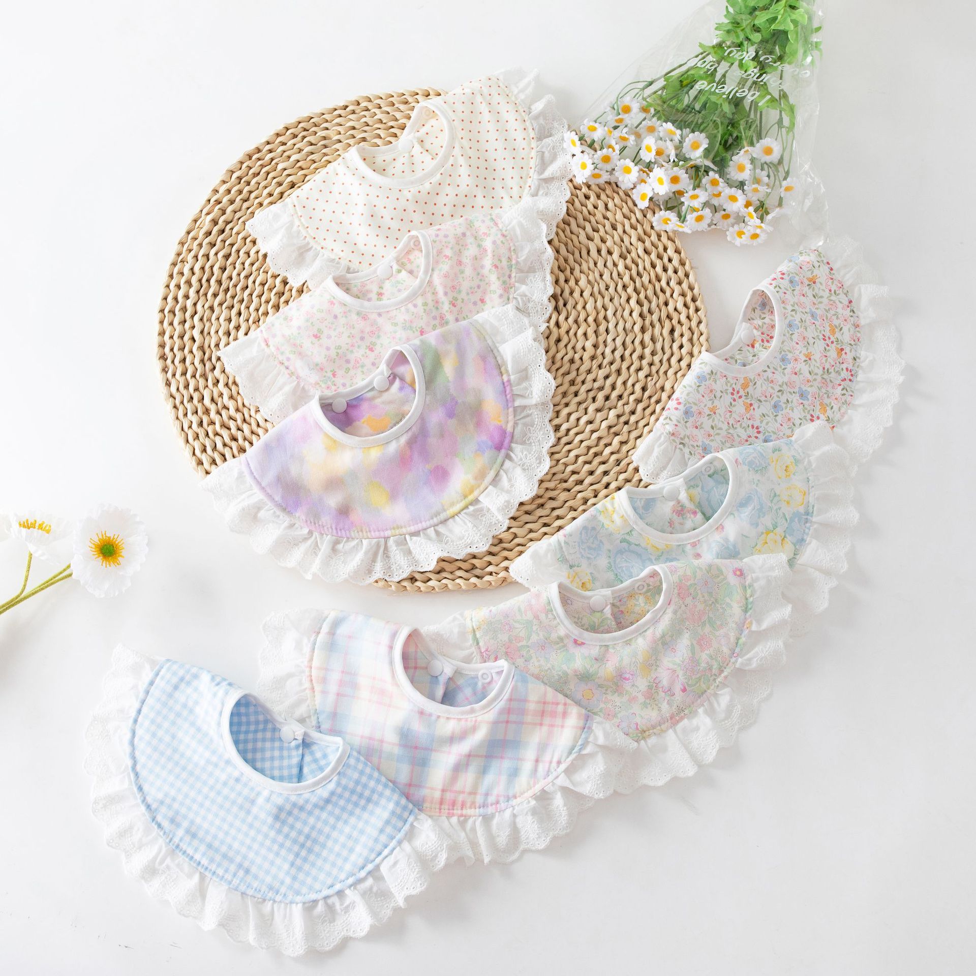 Nuovi Bavaglini in Cotone e Li - Baby Clothing Dividers recensione e prezzo